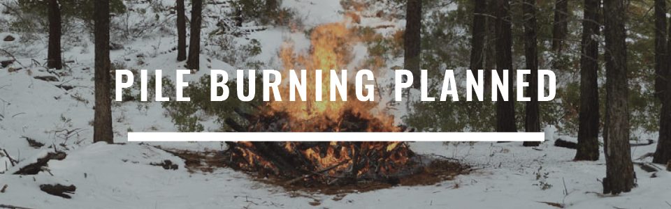 pile burning central oregon